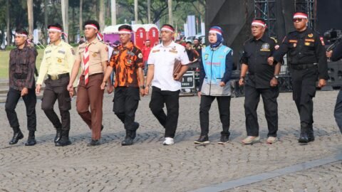 Pelajar Turut Bawa Semangat Persatuan dalam Apel Kebangsaan