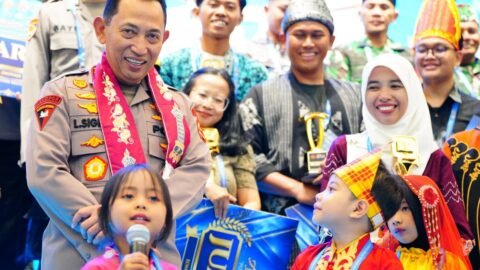 Dari Dongeng hingga Cita-Cita, Kapolri Beri Ruang Anak untuk Berkarya