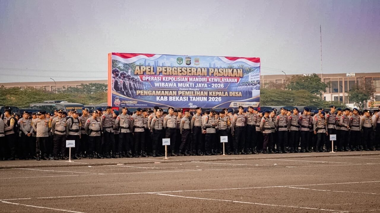 Jaga Rasa Aman Warga, Polda Metro Jaya Perkuat Pengamanan Pilkades di Kabupaten Bekasi