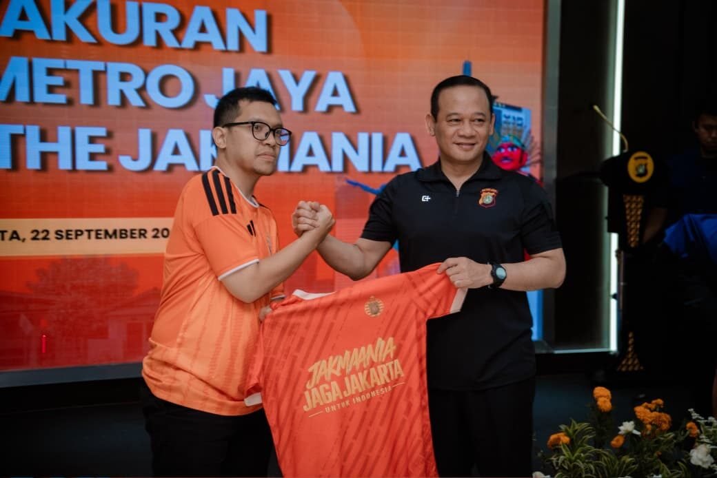 Polda Metro Jaya–The Jakmania Perkuat Kemitraan Kamtibmas hingga Wilayah