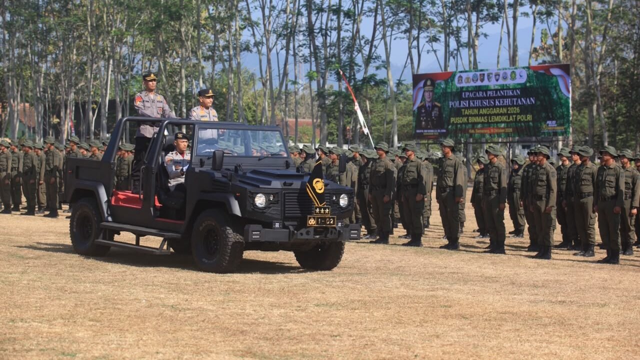 Tindak Lanjuti Arahan Presiden, Polri Siapkan 70 Ribu Polisi Khusus Kehutanan