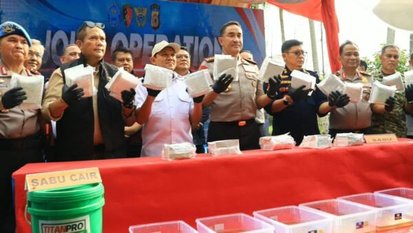 Kapolri: Tim Gabungan Sita Hampir 1,2 Ton Sabu dari Laboratorium Gelap di Aceh