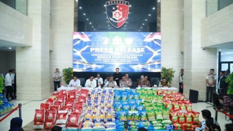 Bareskrim Polri Ungkap Dugaan Beras Fortifikasi Tak Sesuai Label, Sita 1.194 Kemasan Senilai Rp155 Juta